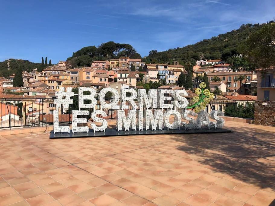 דירות Agreable T3, Bormes Les Mimosas מראה חיצוני תמונה